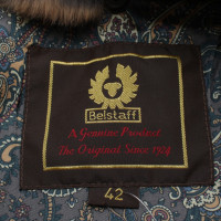 Belstaff Jacke/Mantel aus Baumwolle in Grau