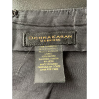 Donna Karan Skirt Leather in Black