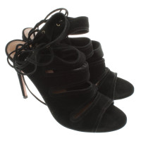 Aquazzura Black Sandals