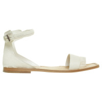 Tod's Leather sandals in white
