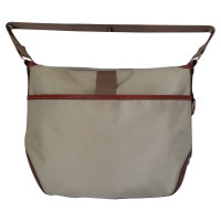 Lancel Handbag Canvas in Brown