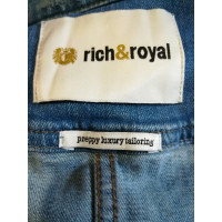 Rich & Royal Oberteil aus Baumwolle in Blau