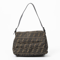 Fendi Shoulder bag Canvas in Brown