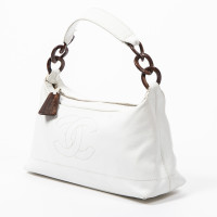 Chanel Shoulder bag Leather in White