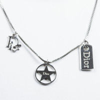 Dior Necklace Silver in Silvery