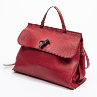 Gucci Shoulder bag Leather in Red