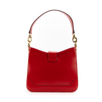 Céline Shoulder bag Leather in Red