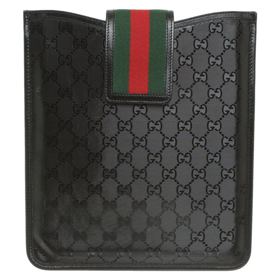 Gucci iPad Case in black