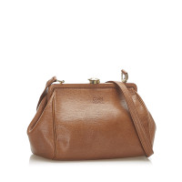 Versace Shoulder bag Leather in Brown