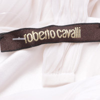 Roberto Cavalli Dress Silk in White