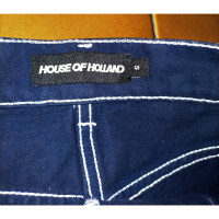 House Of Holland Rock aus Baumwolle in Blau