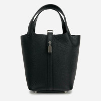 Hermès Picotin Lock PM 18 Leather in Black