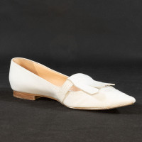 Rupert Sanderson Slippers/Ballerinas Leather in White