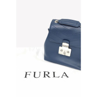 Furla Backpack Leather in Blue