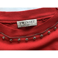 Twin Set Simona Barbieri Knitwear Viscose in Red