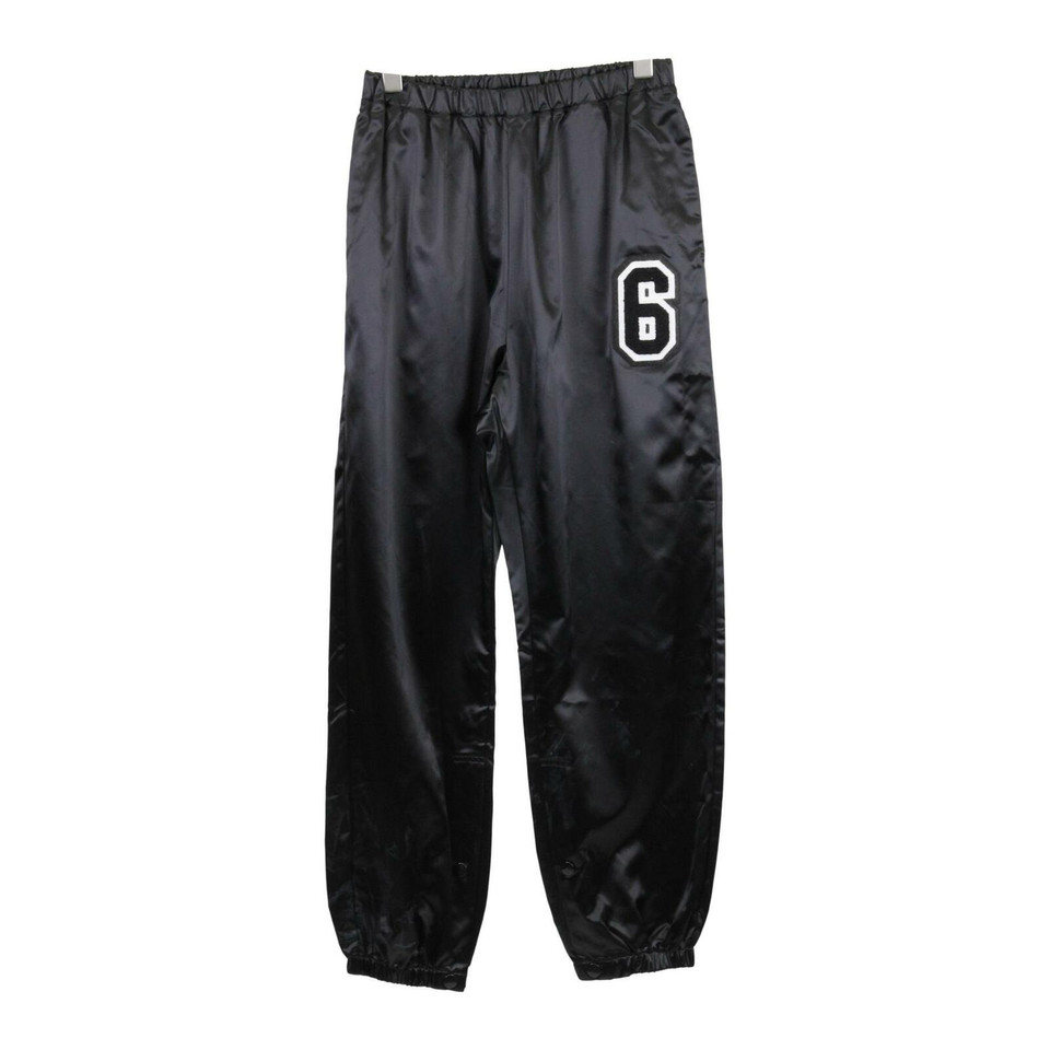 Mm6 Maison Margiela Trousers in Black