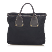 Prada Shoulder bag Cotton in Black