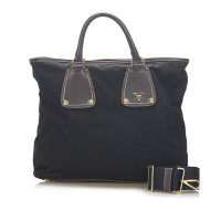 Prada Shoulder bag Cotton in Black