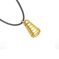 Loewe Necklace Leather in Gold