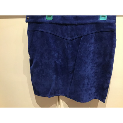 Versace Skirt Cotton in Blue