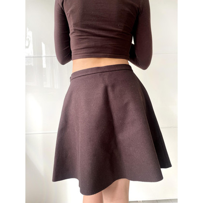 & Other Stories Skirt Cotton in Brown