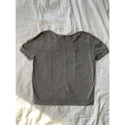 Calvin Klein Jeans Top Cotton in Grey