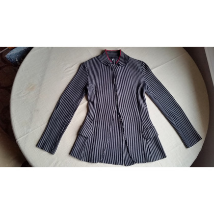 Terre Alte Jacke/Mantel aus Baumwolle in Grau