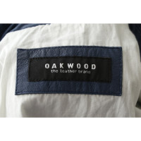 Oakwood Jas/Mantel Leer in Blauw