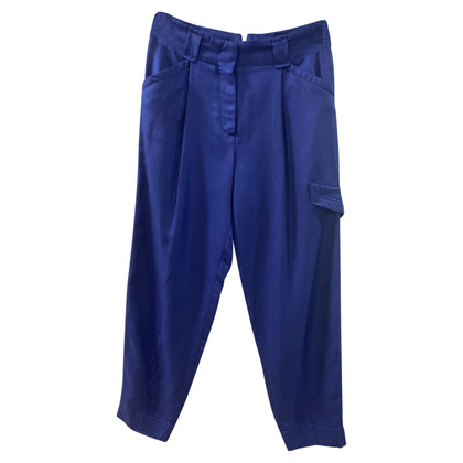 Riani Paire de Pantalon en Viscose en Bleu