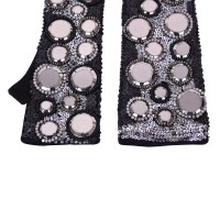 Dolce & Gabbana Cashmere gloves with embroidery