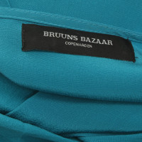 Bruuns Bazaar Abito in seta in turchese
