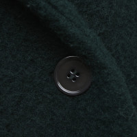 Carven Wool coat in dark green