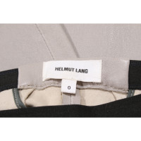 Helmut Lang Trousers Leather in Grey