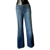 Just Cavalli Trousers Jeans fabric in Blue