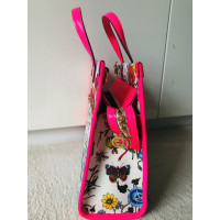 Gucci GG Blooms Tote Canvas in Roze