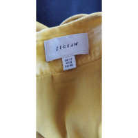 Jigsaw Kleid aus Viskose in Gelb