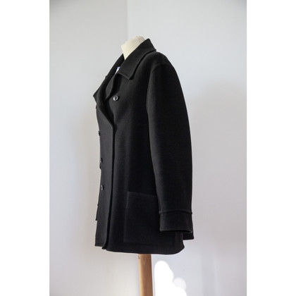 Closed Jacke/Mantel aus Wolle in Schwarz