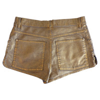 Chanel Goldfarbene Shorts