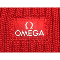 Omega Schal/Tuch aus Wolle in Rot