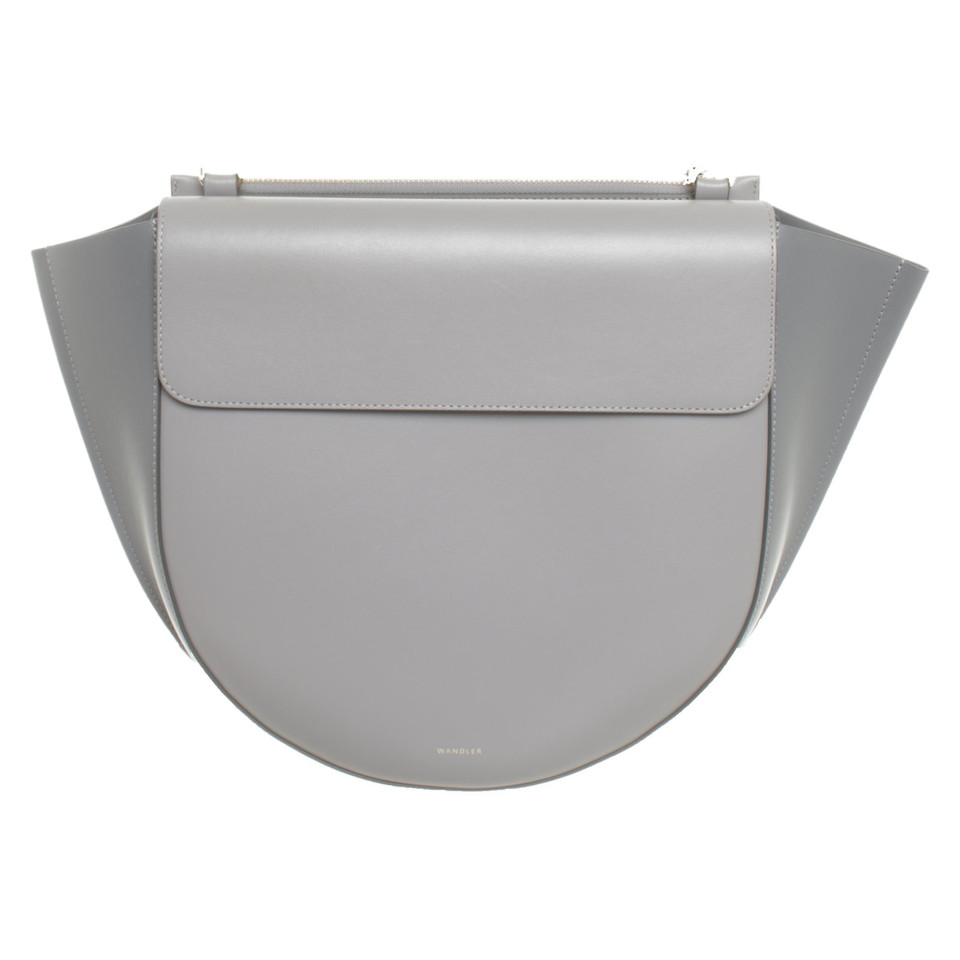 Wandler Handbag Leather in Grey