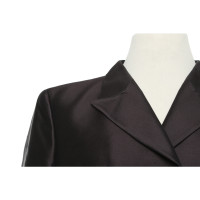 Akris Jacket/Coat Silk in Black