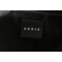 Akris Jacke/Mantel aus Seide in Schwarz