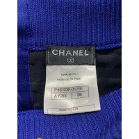 Chanel Oberteil aus Viskose in Blau