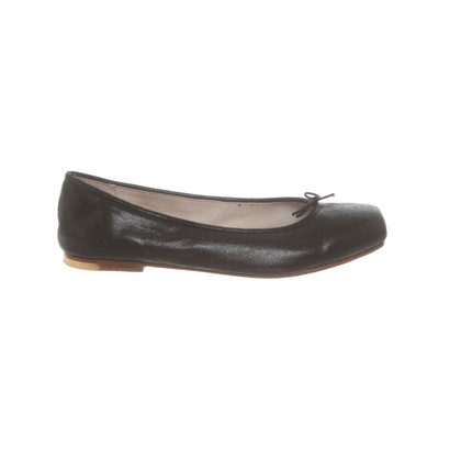 Bloch Slippers/Ballerinas Leather in Black