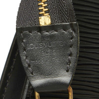 Louis Vuitton Pochette en Cuir en Noir