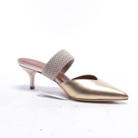 Malone Souliers Pumps/Peeptoes aus Leder in Gold