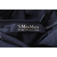 S Max Mara Knitwear Cotton in Blue