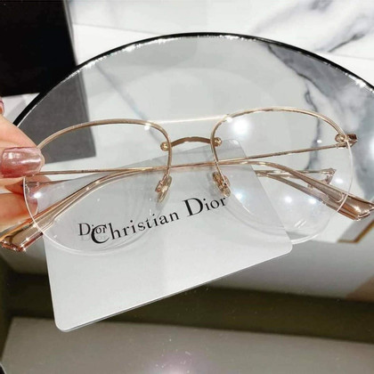 Christian Dior Bril in Goud