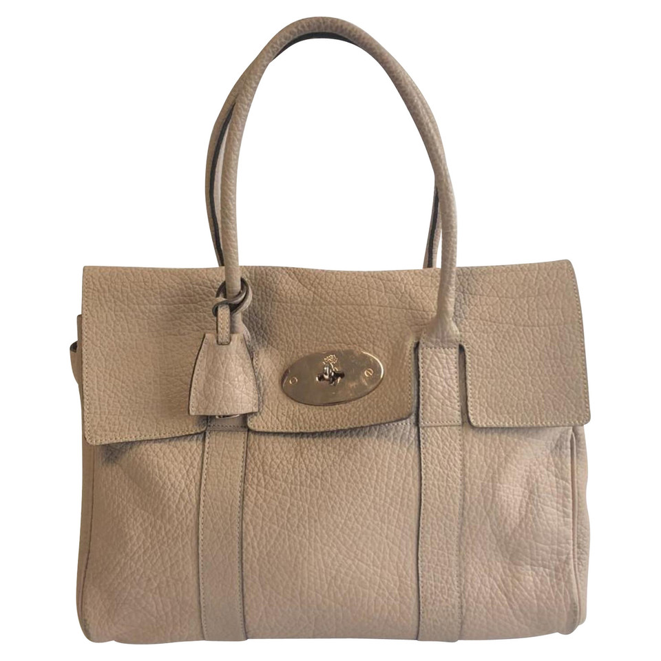 Mulberry Bayswater in leather in nude