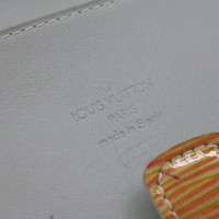 Louis Vuitton Borsette/Portafoglio in Pelle verniciata in Arancio